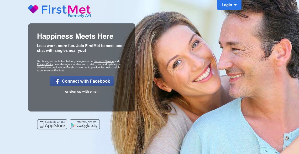 Firstmet.Com main page